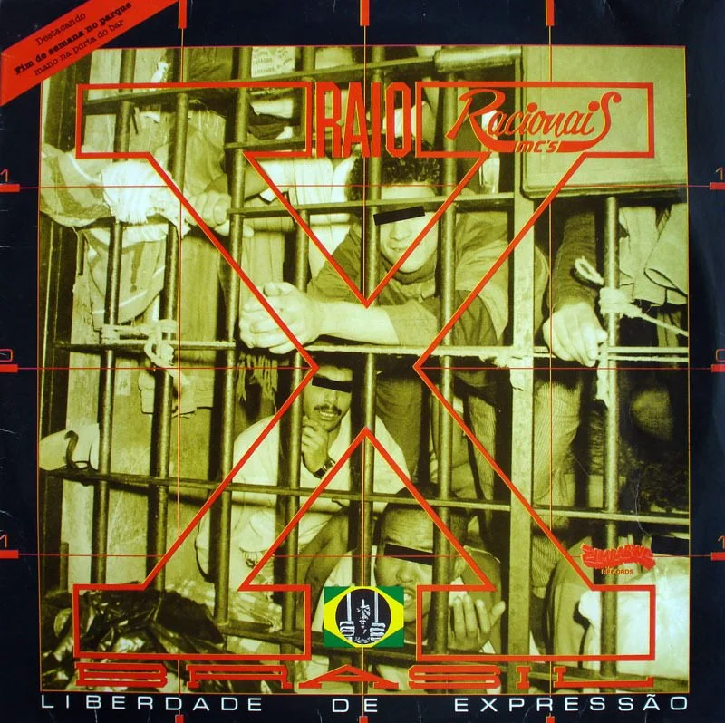 Capa do disco Raio X do Brasil, de Racionais MC's.