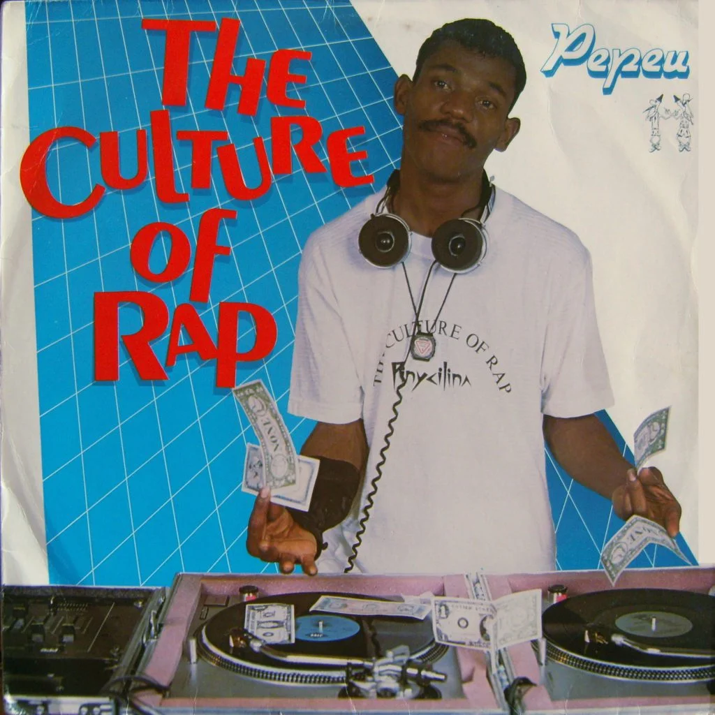 Capa do disco The Culture of Rap, de Pepeu.