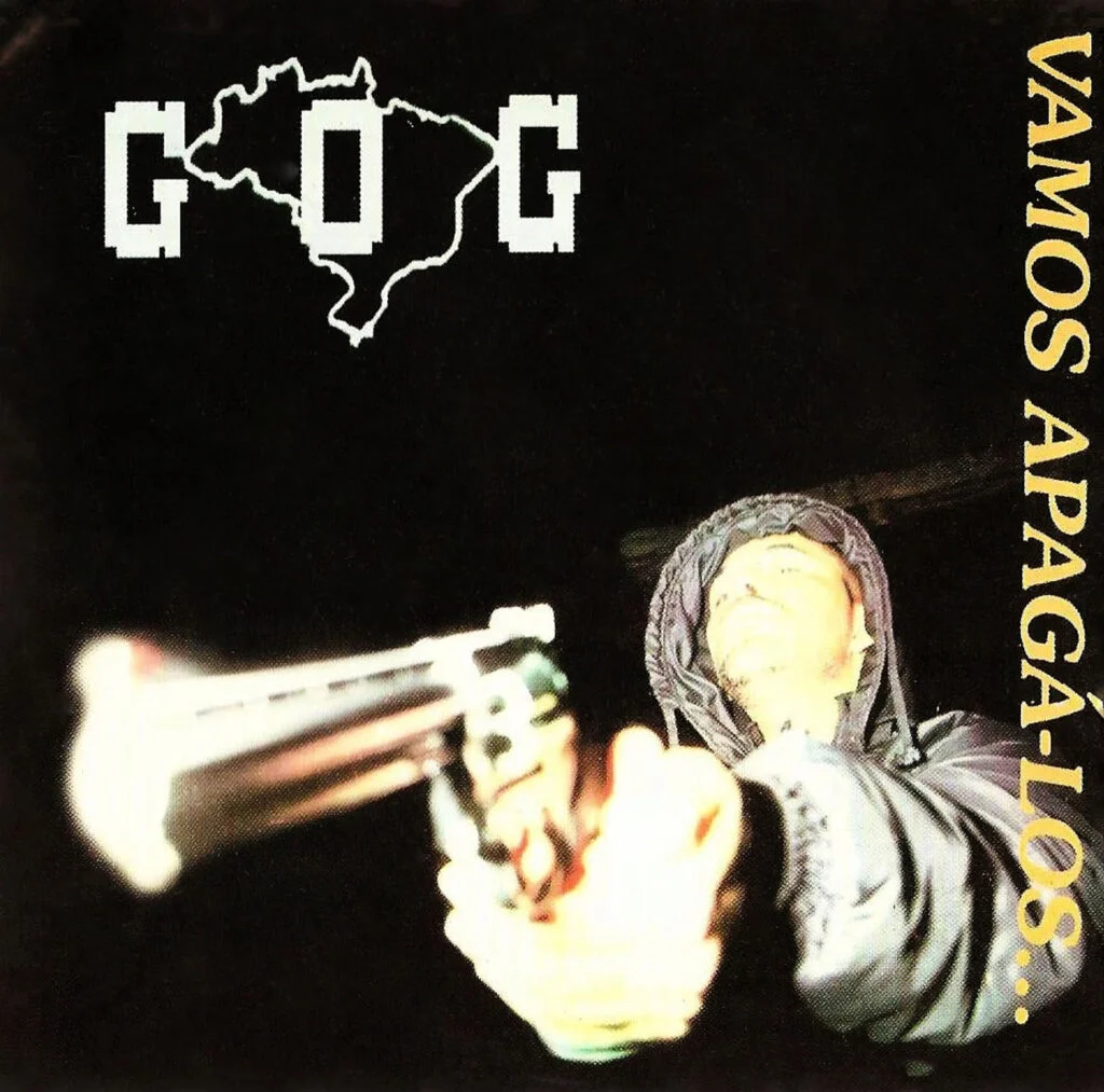 Capa do disco Vamos Apagá-los com o Nosso Raciocínio, de GOG.