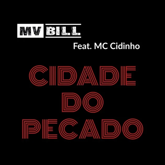 Capa do disco Cidade do Pecado, de MV Bill.